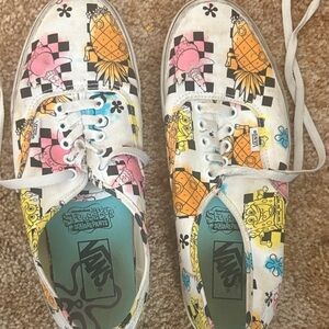 Vans SpongeBob Graphic Sneakers - Pink, Yellow, Orange, Blue